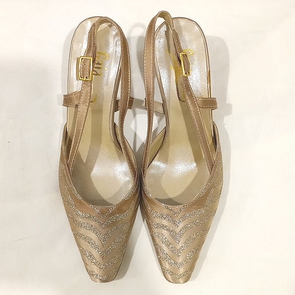 Gaja Raso Champagne Wedding Pumps | size 36 EU - Picture 5 of 9